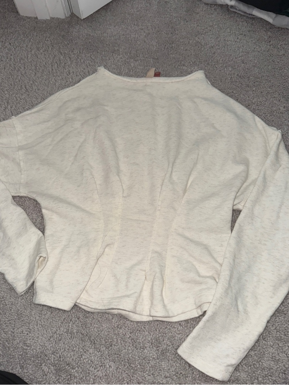 Anthropology Cream long sleeve